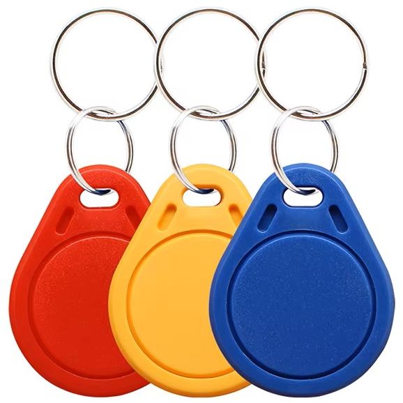 VIANS VI-MF02 MIFARE RFID Key Fob – 13.56MHz IC Keychain Card, FM1108 / MIFARE S50, ISO14443A