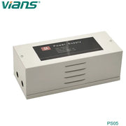 VIANS PS05 12V 5A Access Control Power Supply – Linear PSU for Electronic Locks, Access Controllers & Elevators