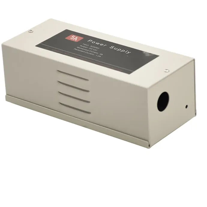 VIANS PS05 12V 5A Access Control Power Supply – Linear PSU for Electronic Locks, Access Controllers & Elevators