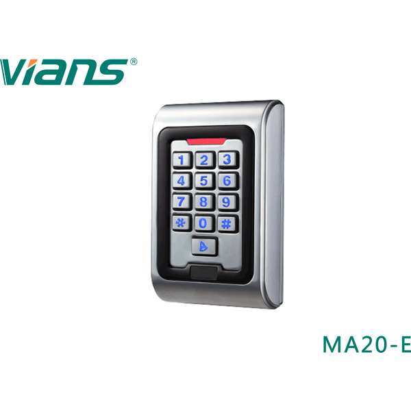 VIANS MA20-E Waterproof Single Door Metal Access control