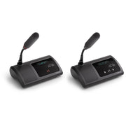 وحدة مؤتمرات رقمية لاسلكية VISSONIC VIS-WDD-T مزودة بشاشة تعمل باللمس وشاشة OLED وبطارية قابلة لإعادة الشحن ومكبر صوت عالي الدقة