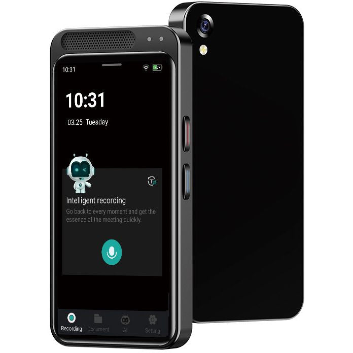 مسجل صوت ذكي VORMOR M3، ذاكرة 80GB، نسخ الكلام في الوقت الفعلي، تلخيص وترجمة بالذكاء الاصطناعي، مسجل رقمي محمول