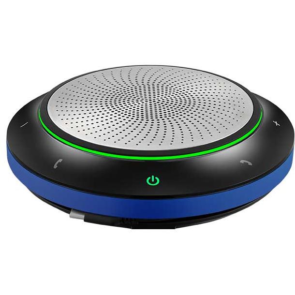 VT CS61 Portable Conference Speakerphone – USB & Bluetooth, 360° Pickup, ENC Noise Cancelling, 15 H Talk Time, Zoom/Teams Certified