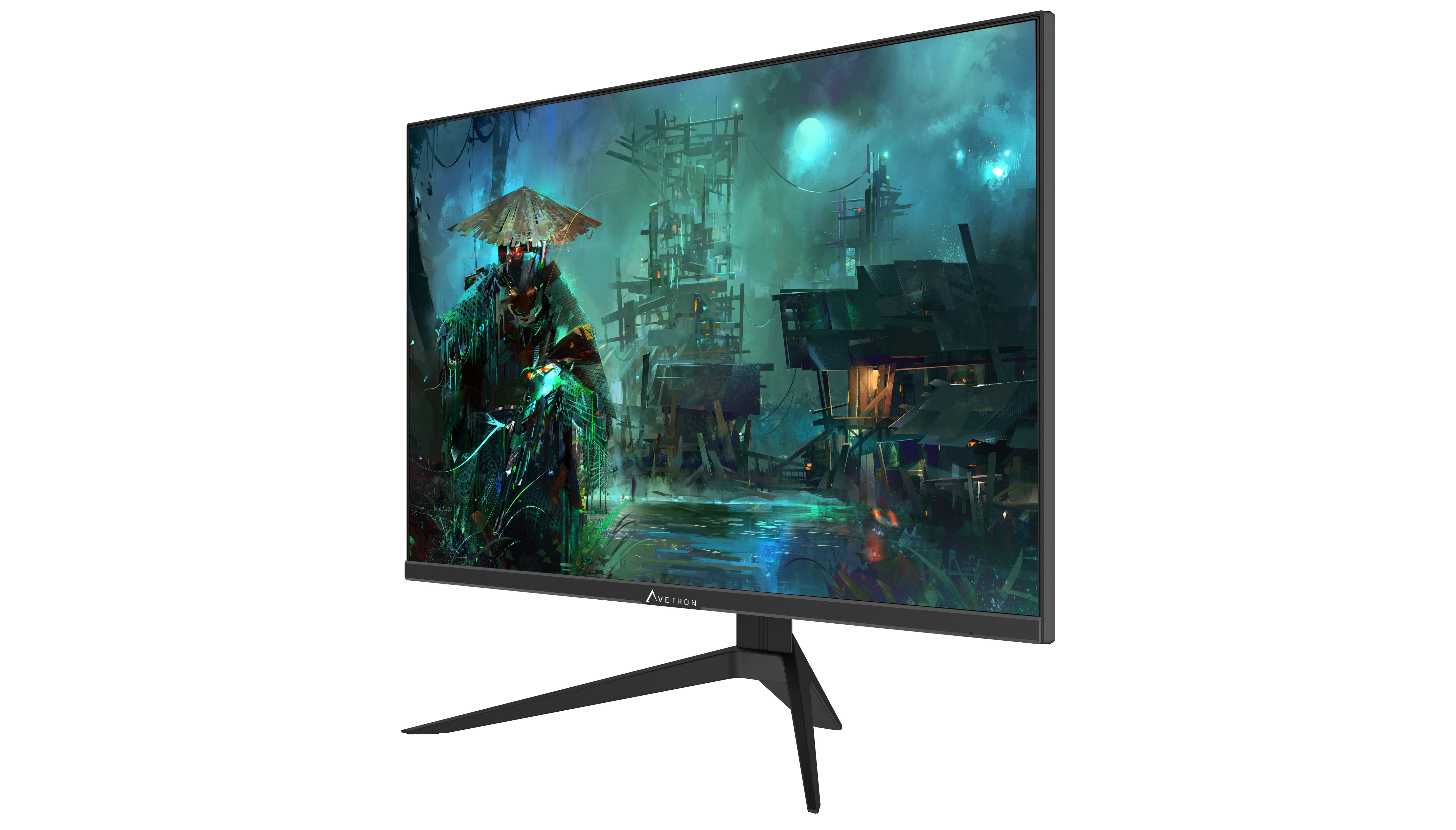 شاشة ألعاب Avetron G3218M مقاس 32 بوصة بدقة QHD ‏2560×1440، معدل تحديث 180 هرتز، زمن استجابة 1ms MPRT، لوحة IPS، متوافقة مع FreeSync وG‑Sync، منافذ HDMI، دعم تركيب VESA