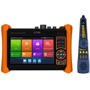 جهاز اختبار CCTV OTDR وانغلو MT-6510، شاشة لمس IPS بحجم 5.4 بوصة، 1310/1550 نانومتر، مدخل HDMI/VGA، اختبار كاميرا 8 ميجابكسل