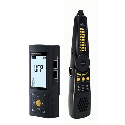 Wanglu LT-200S Multifunction Cable Tester, 3 Inch Screen, OPM, VFL, Cable Tracer, PoE Detector, RJ45/UTP Test