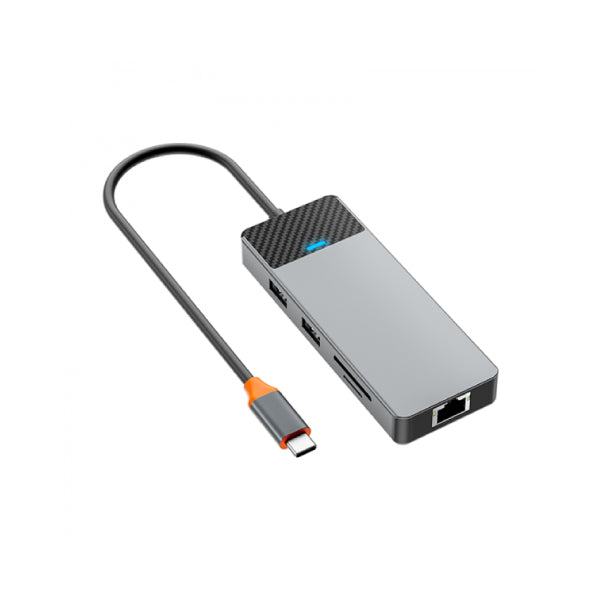 WiWU Linker A923RPT 9 In 1 USB-C Hub Adapter