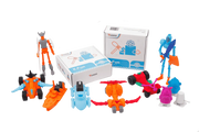 AOSEED X‑Fun 3D Prints Kit – Create, Play & Learn: 3D Printable Toy Creation Kit with Bearings, LEDs, Winding Modules & LEGO Compatibility