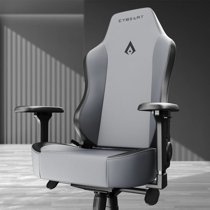 CYBEART | Apex Series - X11 Gray Gaming Chair - DC Comics | 4D Armrest | Inbuilt Lumbar Support | Supreme PU Leather, Ergonomic, Recline & Tilt