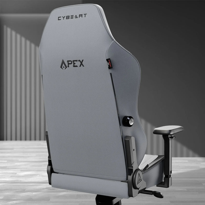 CYBEART | Apex Series - X11 Gray Gaming Chair - DC Comics | 4D Armrest | Inbuilt Lumbar Support | Supreme PU Leather, Ergonomic, Recline & Tilt