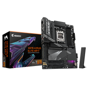 لوحة أم GIGABYTE X870 AORUS ELITE WiFi7 ATX - AM5، DDR5 8000 OC، PCIe 5.0، Wi‑Fi 7، منفذ USB4 مزدوج، رباعي M.2، 2.5 GbE