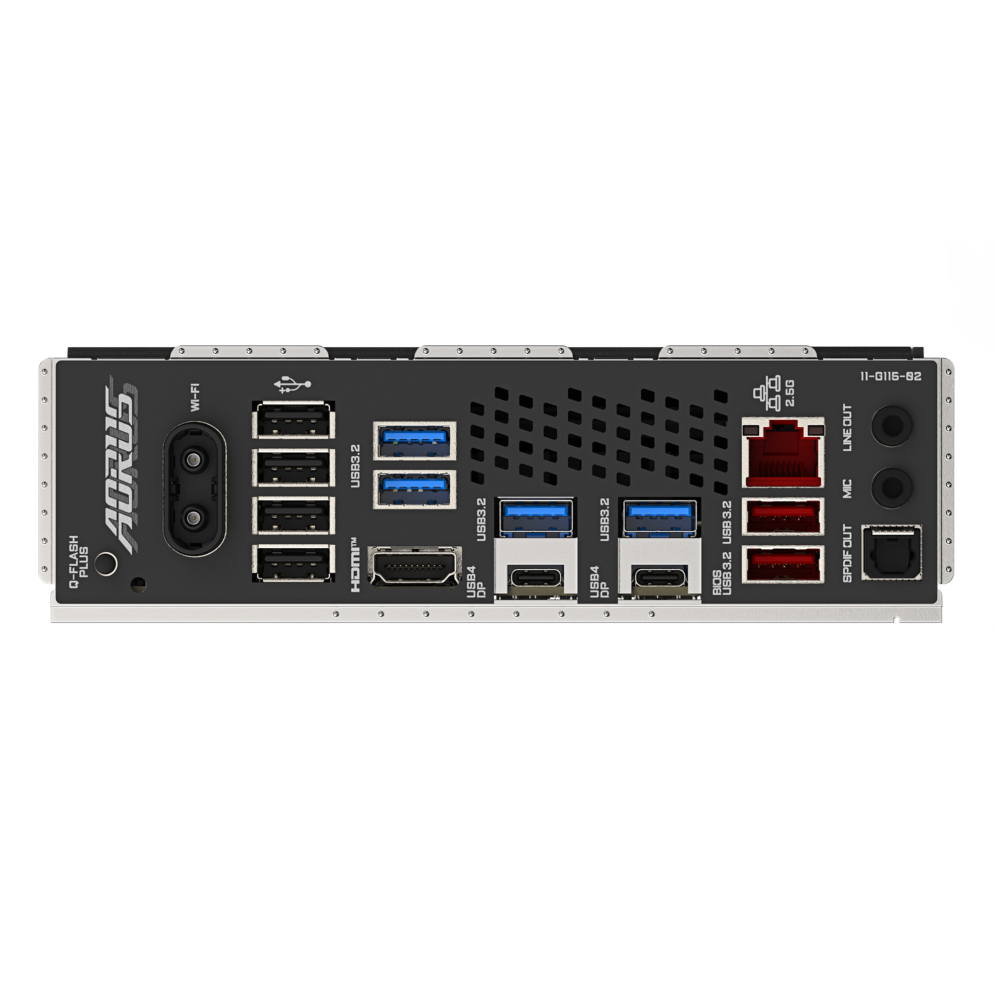 لوحة أم GIGABYTE X870 AORUS ELITE WiFi7 ATX - AM5، DDR5 8000 OC، PCIe 5.0، Wi‑Fi 7، منفذ USB4 مزدوج، رباعي M.2، 2.5 GbE