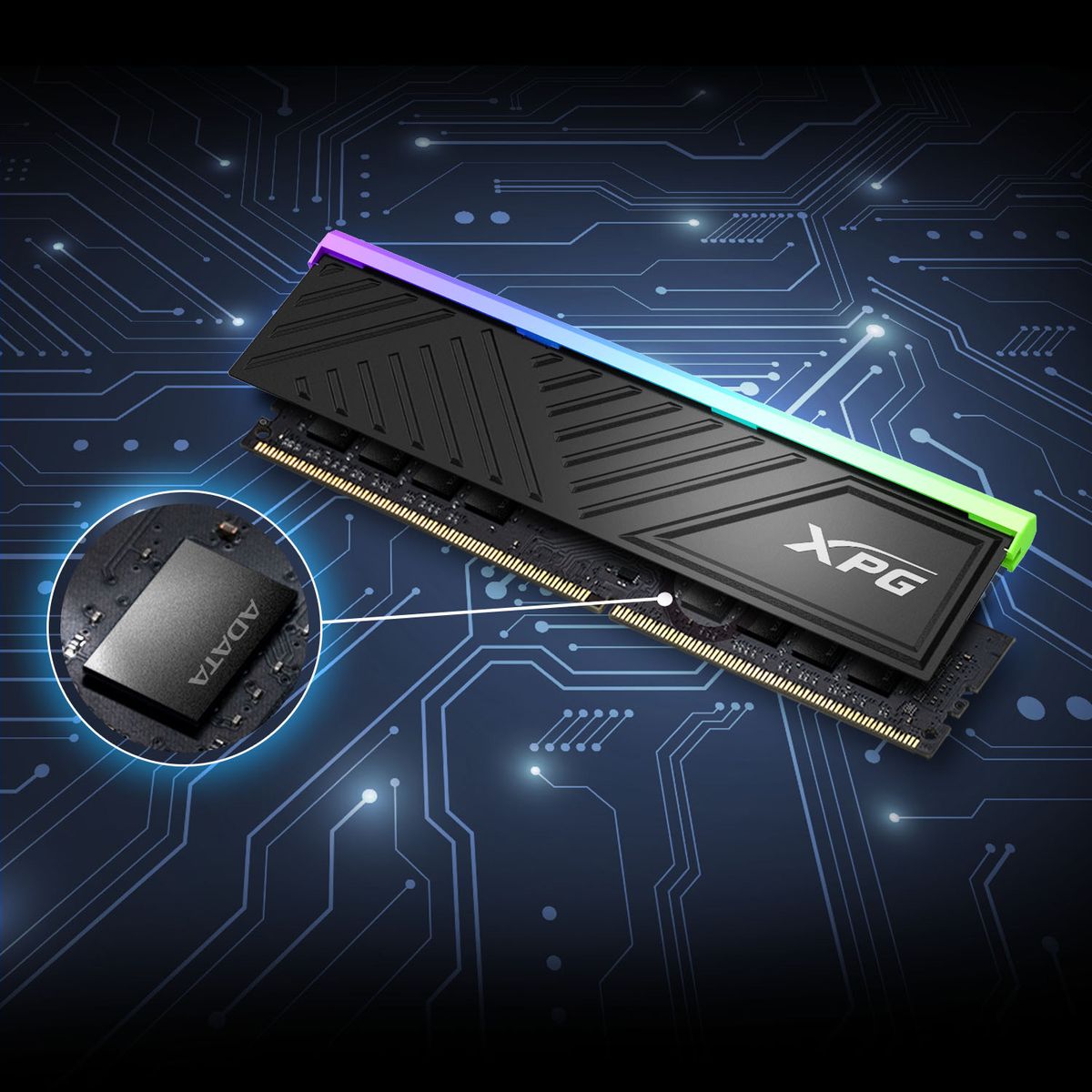 XPG SPECTRIX D35G RGB DDR4 3600MHz 16GB CL18 UDIMM 288‑Pins