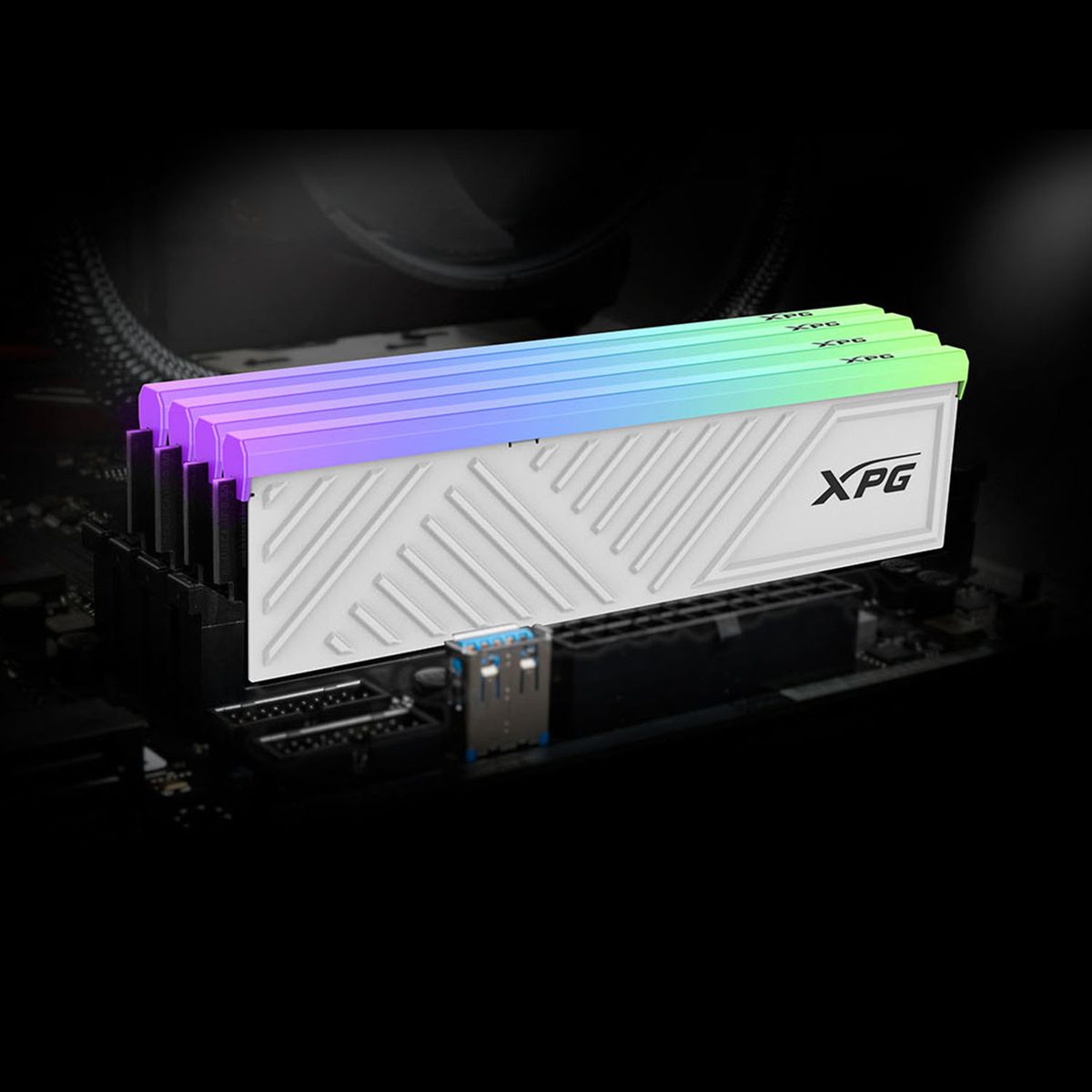 XPG DDR4 3600MHz 8GB 2枚セット XPG SPECTRIX D35G RGB DDR4 3600MHz 16GB (2×8GB) CL18 UDIMM 288