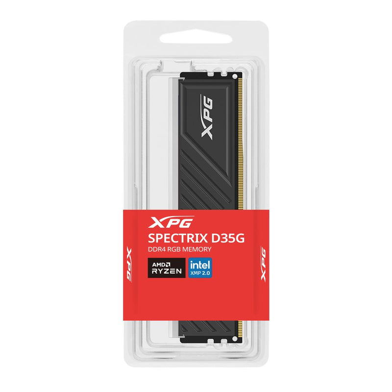 XPG SPECTRIX D35G DDR4 RGB Memory - 16GB (1x 16GB) - U-DIMM - 3600MHz