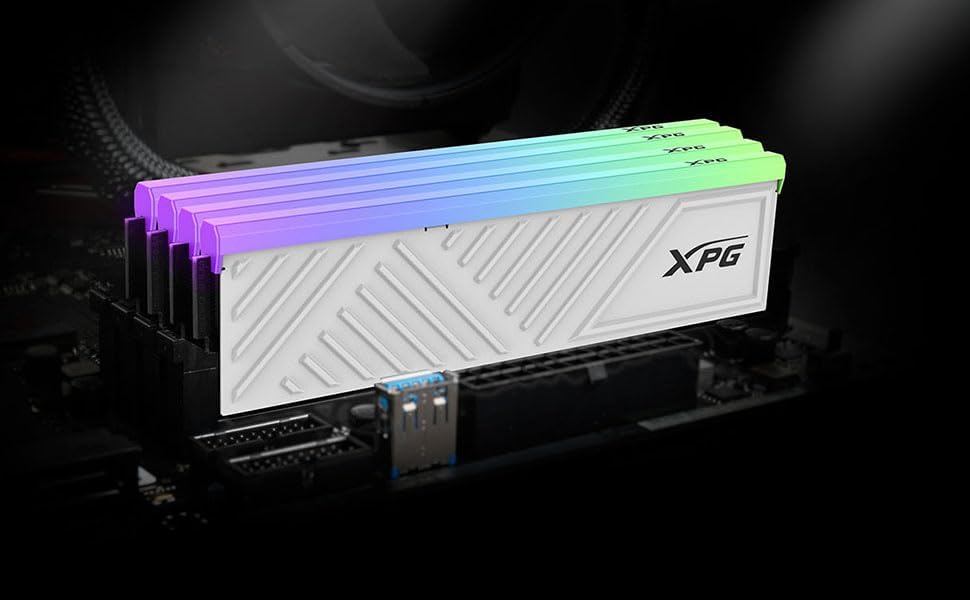 ذاكرة XPG SPECTRIX D35G DDR4 RGB - 32 جيجابايت (2 × 16 جيجابايت) - U-DIMM - 3600 ميجاهرتز