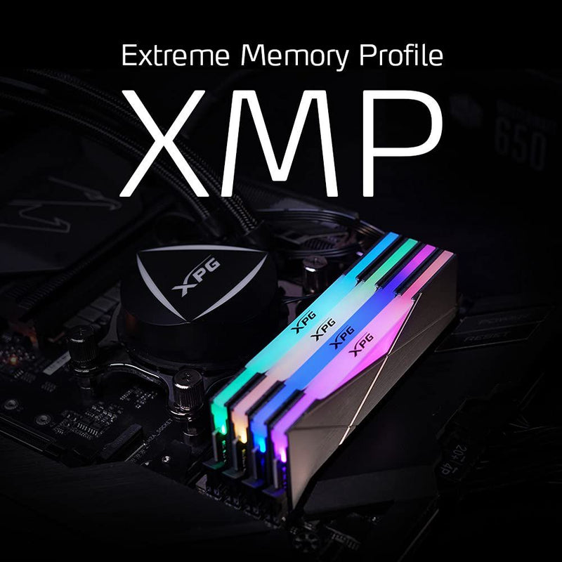 XPG SPECTRIX D50- DDR4 RGB MEMORY - 32GB (4x 8GB) - U-DIMM - 3600MHz