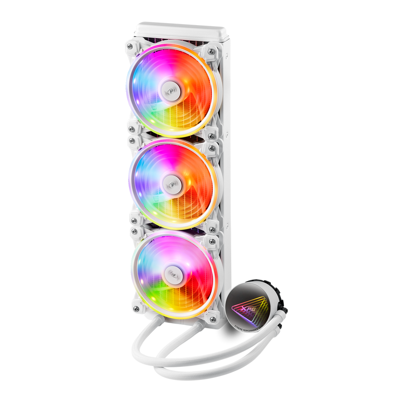 XPG Levante X 360 All-in-One ARGB CPU Liquid Cooler - 4.72 Maximum Fan Diameter -2000 RPM - Fluid Dynamic Bearing - 4-Pin