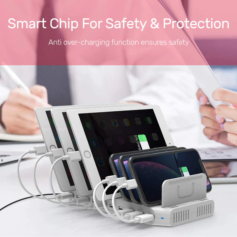 UNITEK 10 Port Charging Station 96W