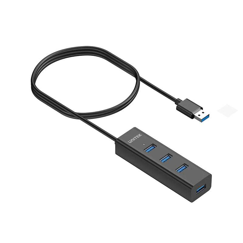 UNITEK 4-in-1 USB-A 5Gbps Hub 120CM