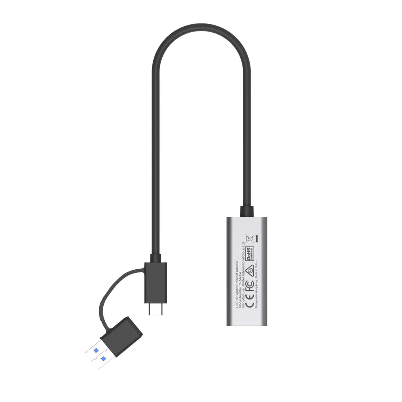 محول UNITEK USB إلى إيثرنت جيجابت