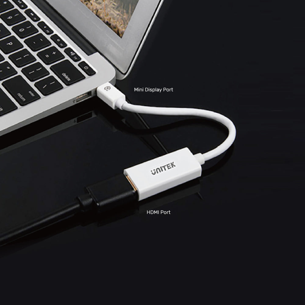 محول يونيتيك 4K 30Hz Mini DisplayPort إلى HDMI 1.4