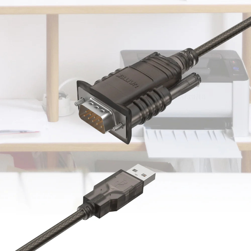 كابل UNITEK USB 2.0 إلى RS232 بطول 3 متر