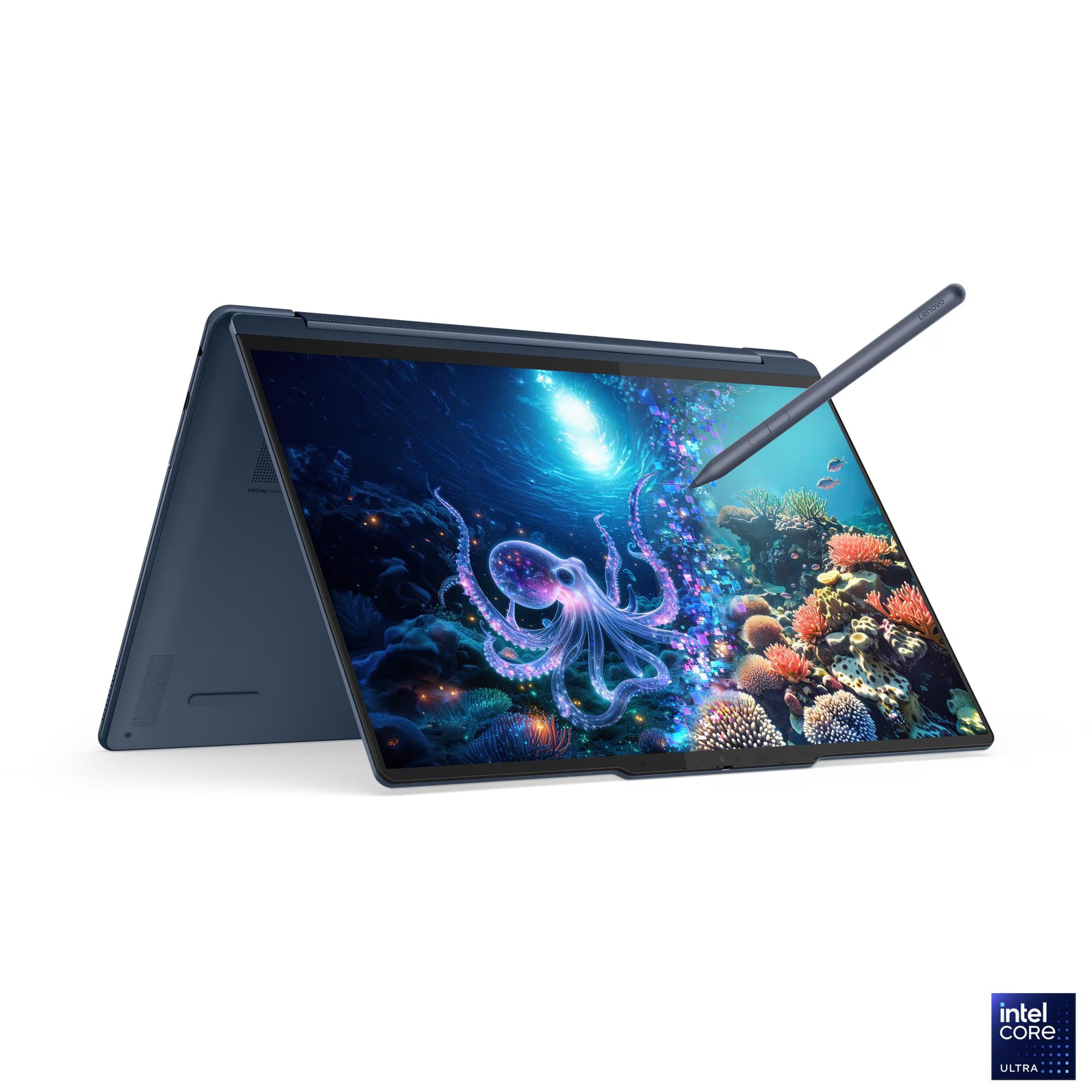 لينوفو يوغا 9 2 في 1 14ILL10 83LC005MAX - شاشة لمس 14 بوصة WQXGA 120 هرتز - إنتل كور ألترا 7 258V - ذاكرة عشوائية 32 جيجابايت - قرص صلب SSD بسعة 1 تيرابايت - مشاركة - ويندوز 11 برو K