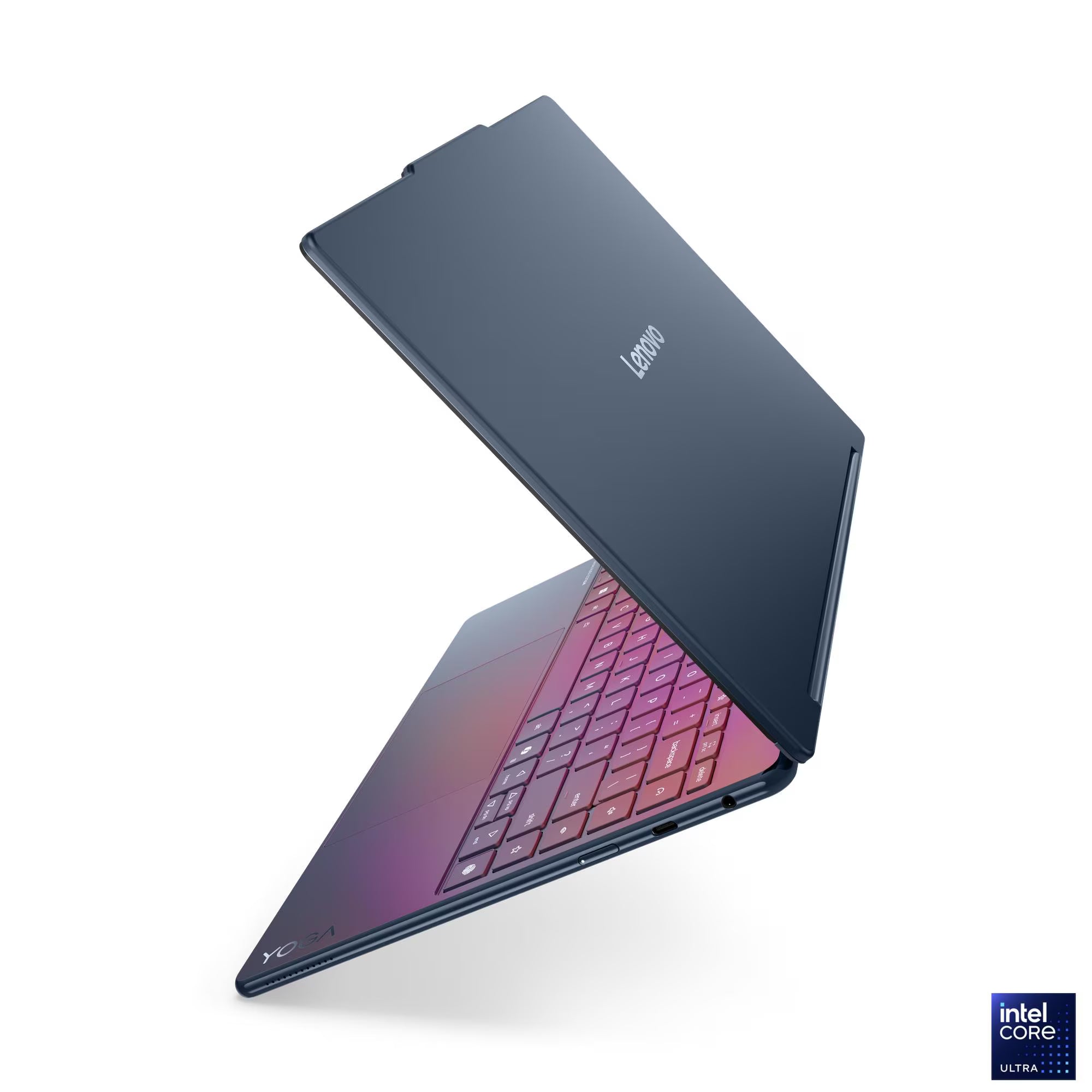لينوفو يوغا 9 2 في 1 14ILL10 83LC005MAX - شاشة لمس 14 بوصة WQXGA 120 هرتز - إنتل كور ألترا 7 258V - ذاكرة عشوائية 32 جيجابايت - قرص صلب SSD بسعة 1 تيرابايت - مشاركة - ويندوز 11 برو K
