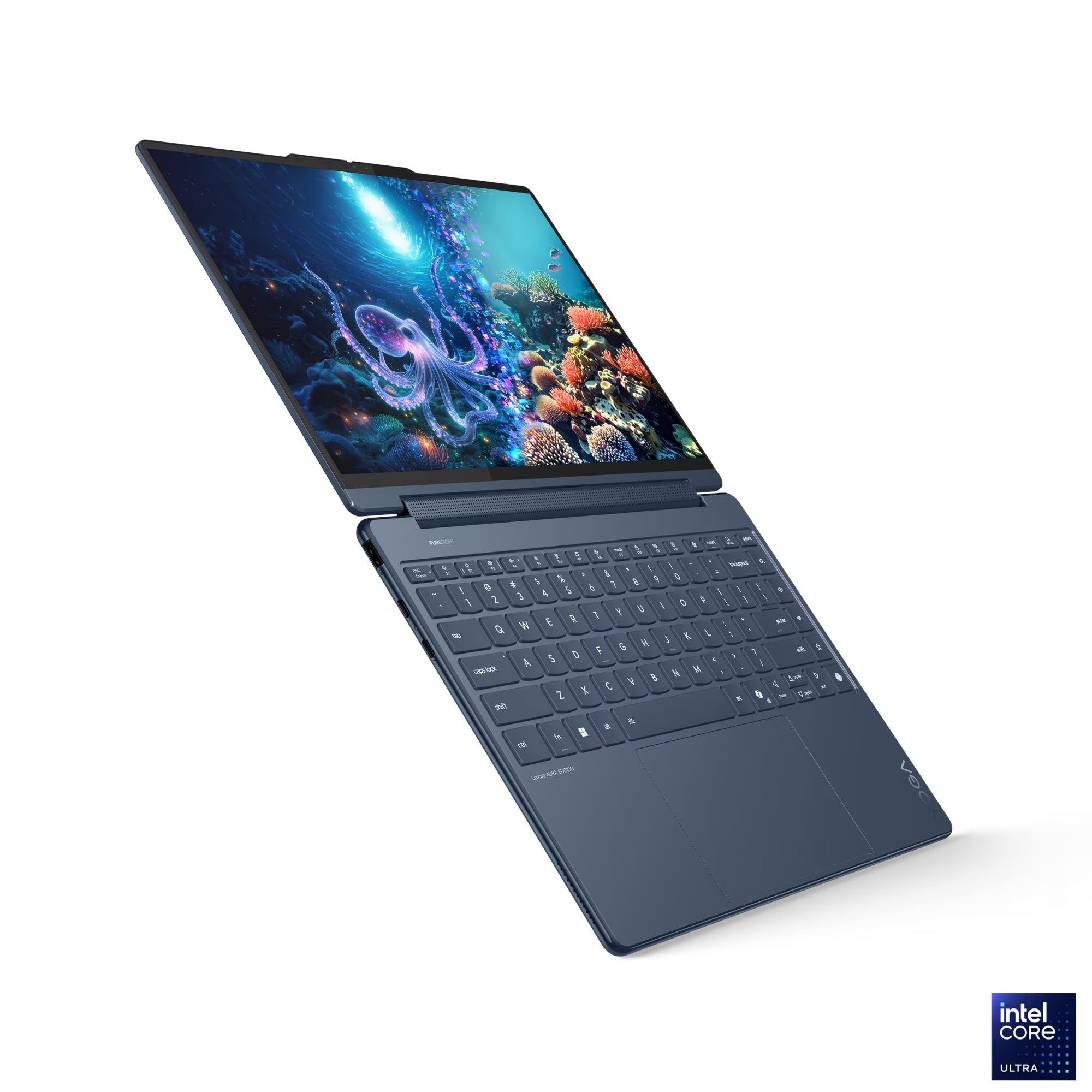 لينوفو يوغا 9 2 في 1 14ILL10 83LC005MAX - شاشة لمس 14 بوصة WQXGA 120 هرتز - إنتل كور ألترا 7 258V - ذاكرة عشوائية 32 جيجابايت - قرص صلب SSD بسعة 1 تيرابايت - مشاركة - ويندوز 11 برو K
