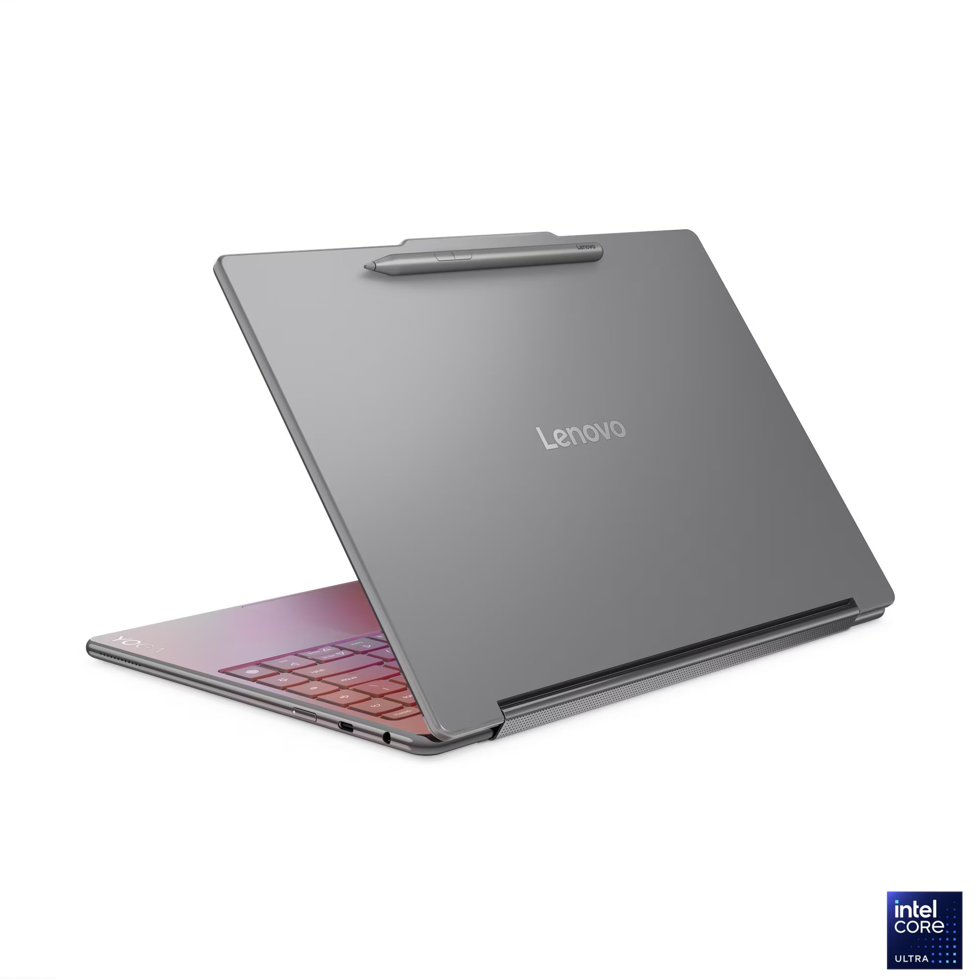 Lenovo Yoga 9 2-in-1 14ILL10 83LC005LAX Laptop - 14" WQXGA OLED 120Hz Touchscreen - Intel Core Ultra 7 258V - 32GB RAM - 1TB SSD - Shared - Windows 11 Home + Stand + USB Hub + External SSD Bundle