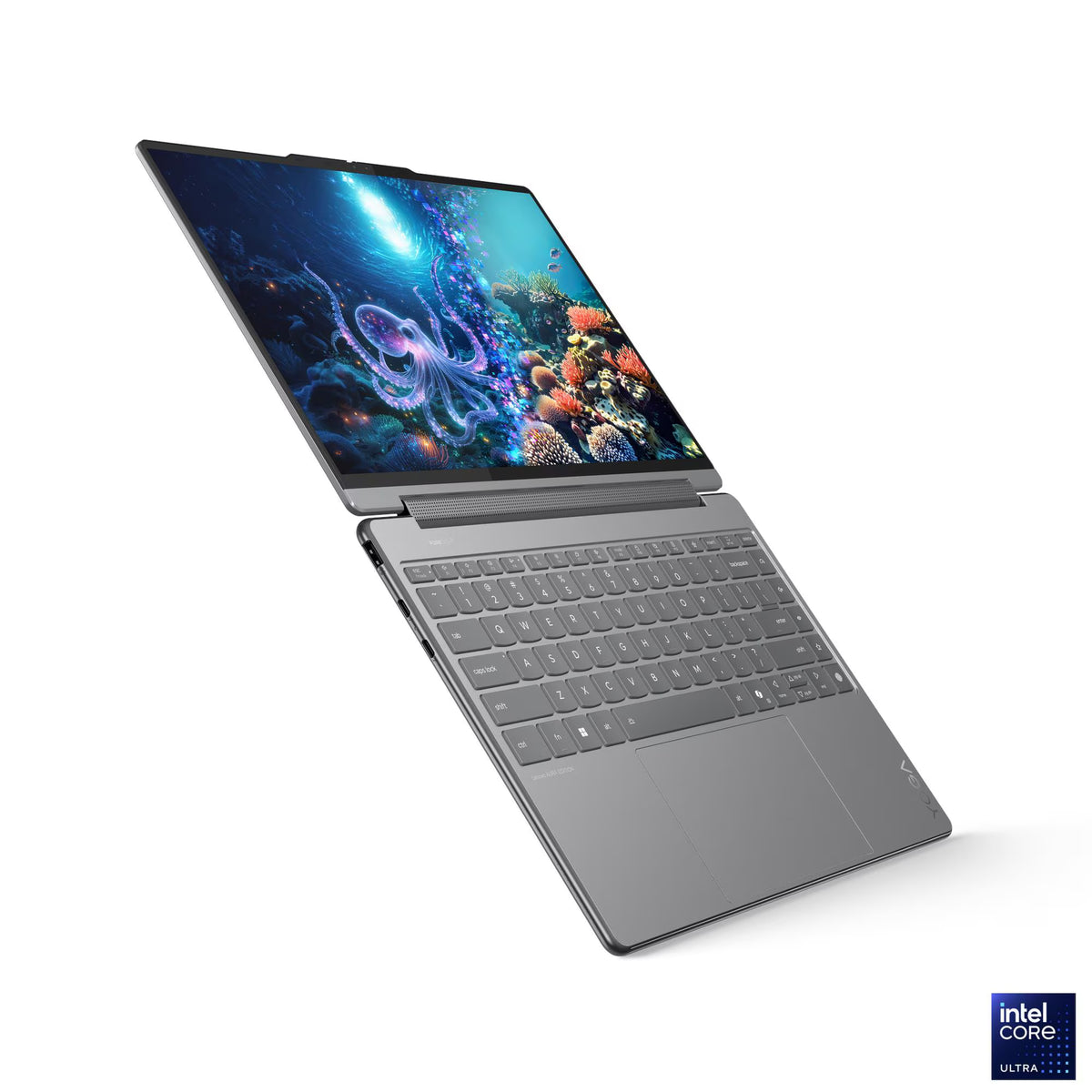 Lenovo Yoga 9 2-in-1 14ILL10 83LC005LAX Laptop - 14" WQXGA OLED 120Hz Touchscreen - Intel Core Ultra 7 258V - 32GB RAM - 1TB SSD - Shared - Windows 11 Home + Stand + USB Hub + External SSD Bundle