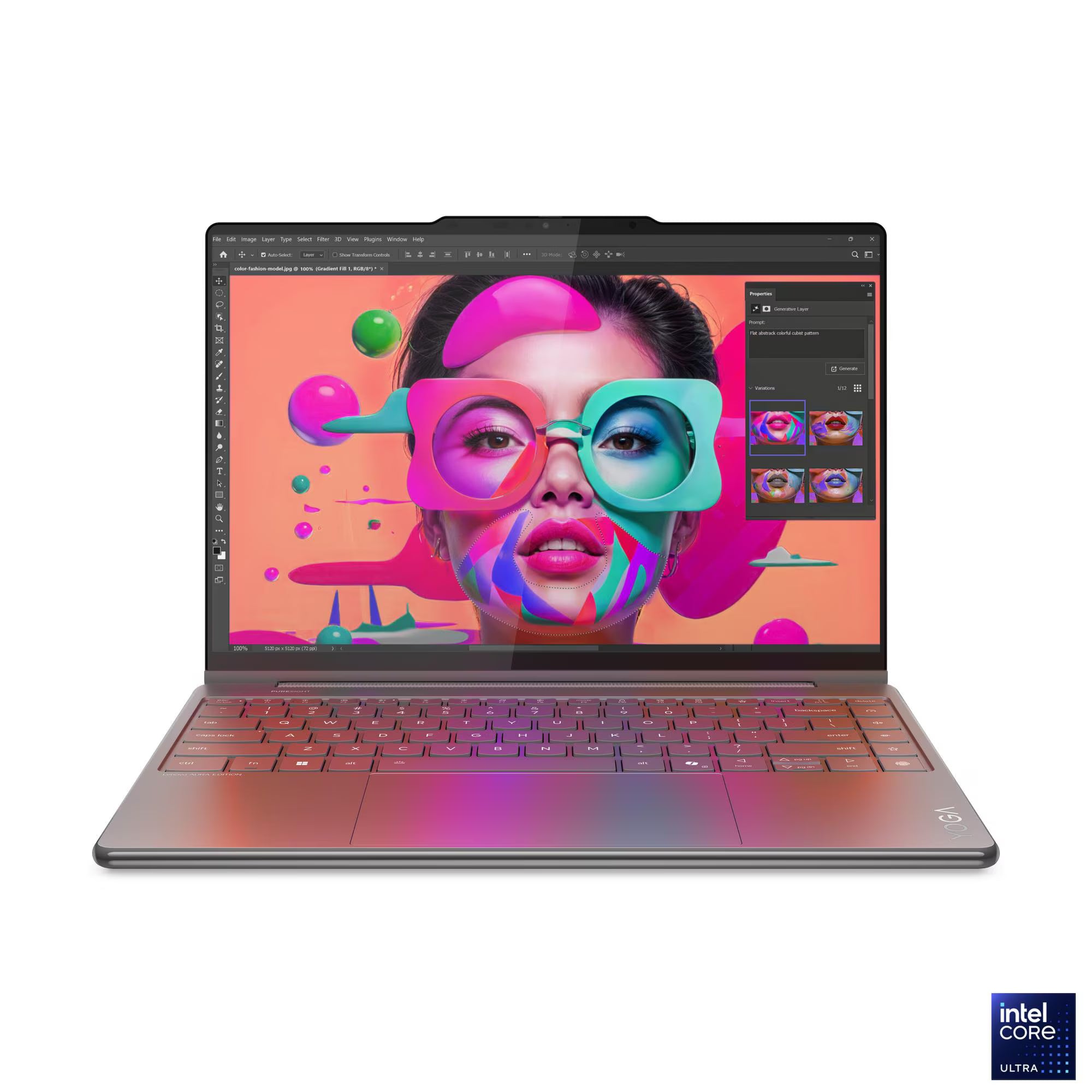 لينوفو يوغا 9 2 في 1 14ILL10 83LC005LAX - شاشة لمس 14 بوصة WQXGA 120 هرتز - إنتل كور ألترا 7 258V - ذاكرة عشوائية 32 جيجابايت - قرص صلب SSD بسعة 1 تيرابايت - بطاقة رسومات مشتركة - ويندوز 11 برو K