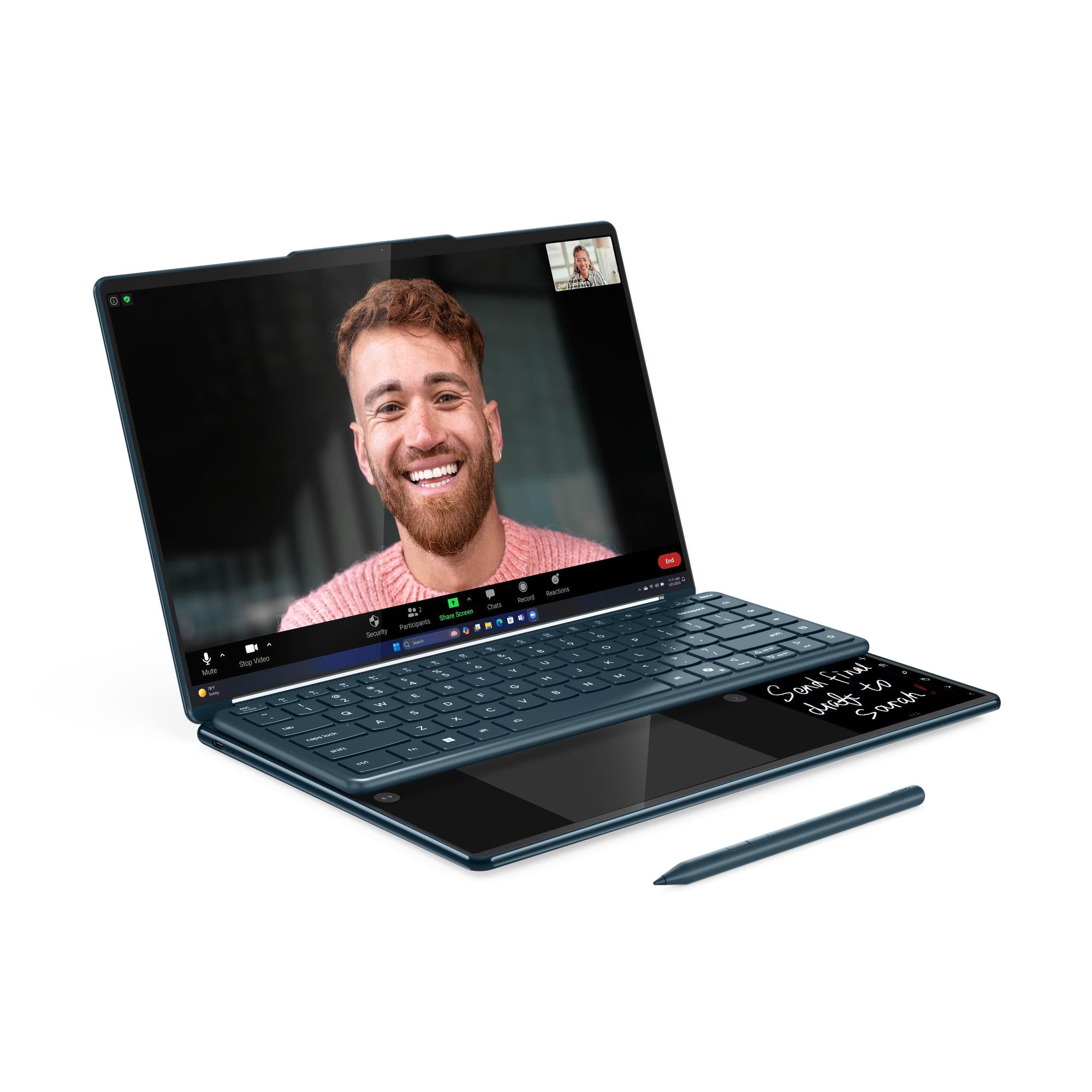 Lenovo Yoga Book 9 14IAH10 83KJ000MAX  2x14" WQXGA 120Hz Touchscreen - Core Ultra 7 255H - 32GB RAM - 1TB SSD - Shared - WIN 11 PRO K