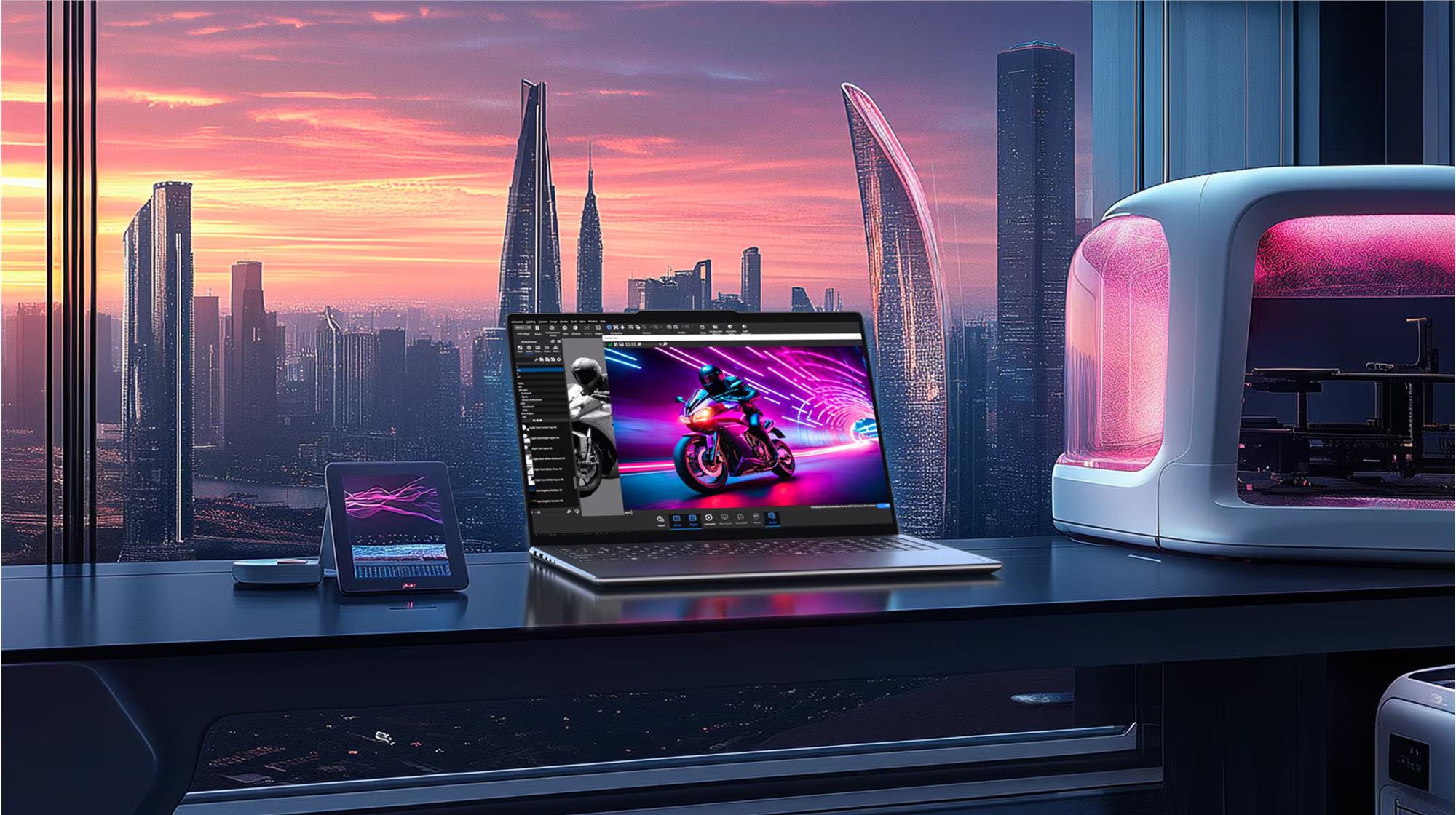 Lenovo Yoga Pro 9 16IAH10 83L00030AX - 16" OLED 120Hz - Intel Core Ultra 9 285H - 64GB RAM - 2TB SSD - NVIDIA RTX 5070 8GB - WIN 11 PRO K