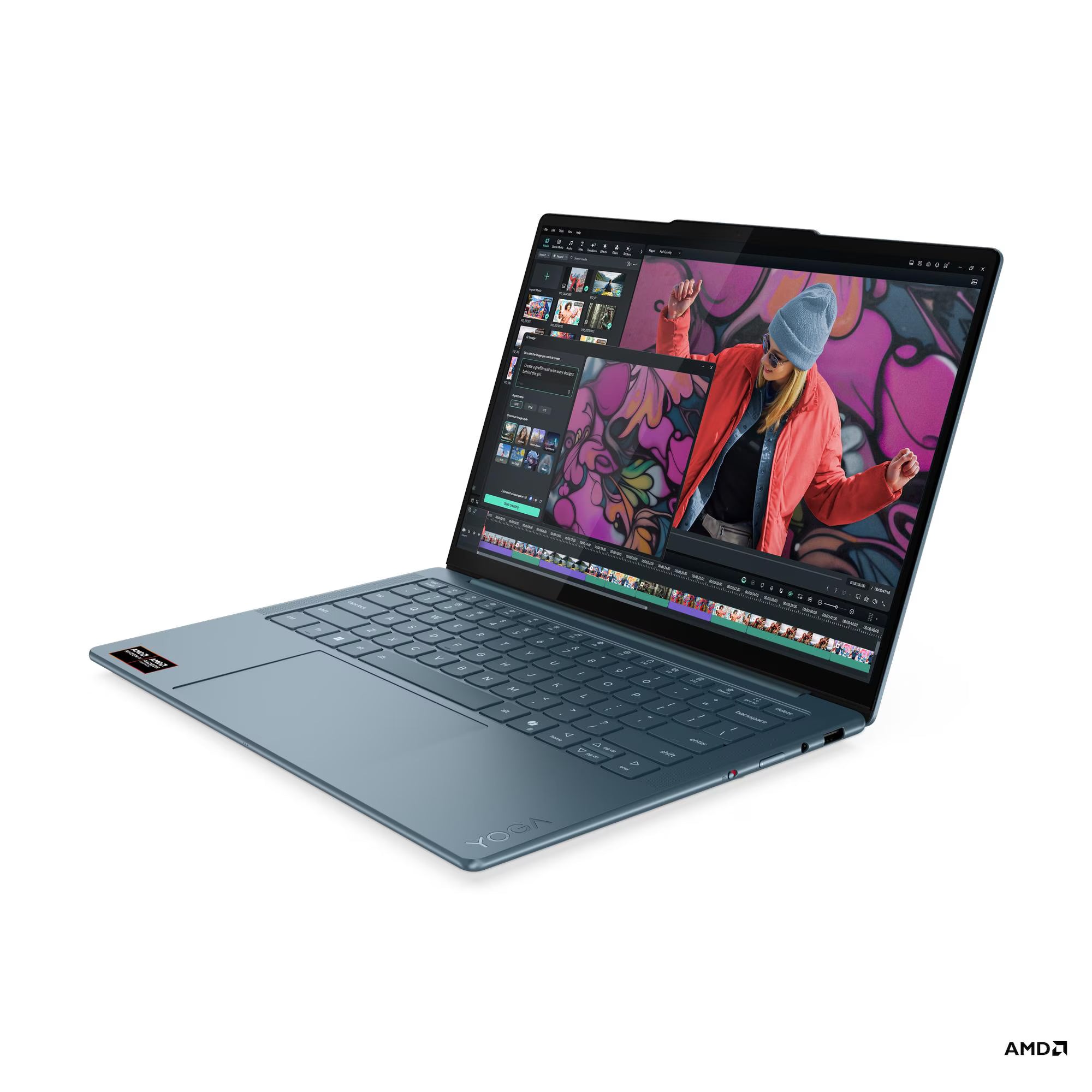 Lenovo Yoga Slim 7 14AKP10 83JY002BAX - 14" OLED 60Hz - AMD Ryzen™ AI 7 350 - 32GB RAM -  1TB SSD - Shared - WIN 11 PRO K