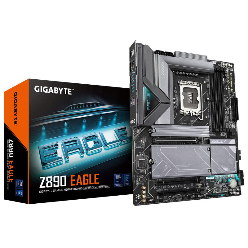 Gigabyte Z890 EAGLE LGA 1851 ATX Motherboard (Matte Black)