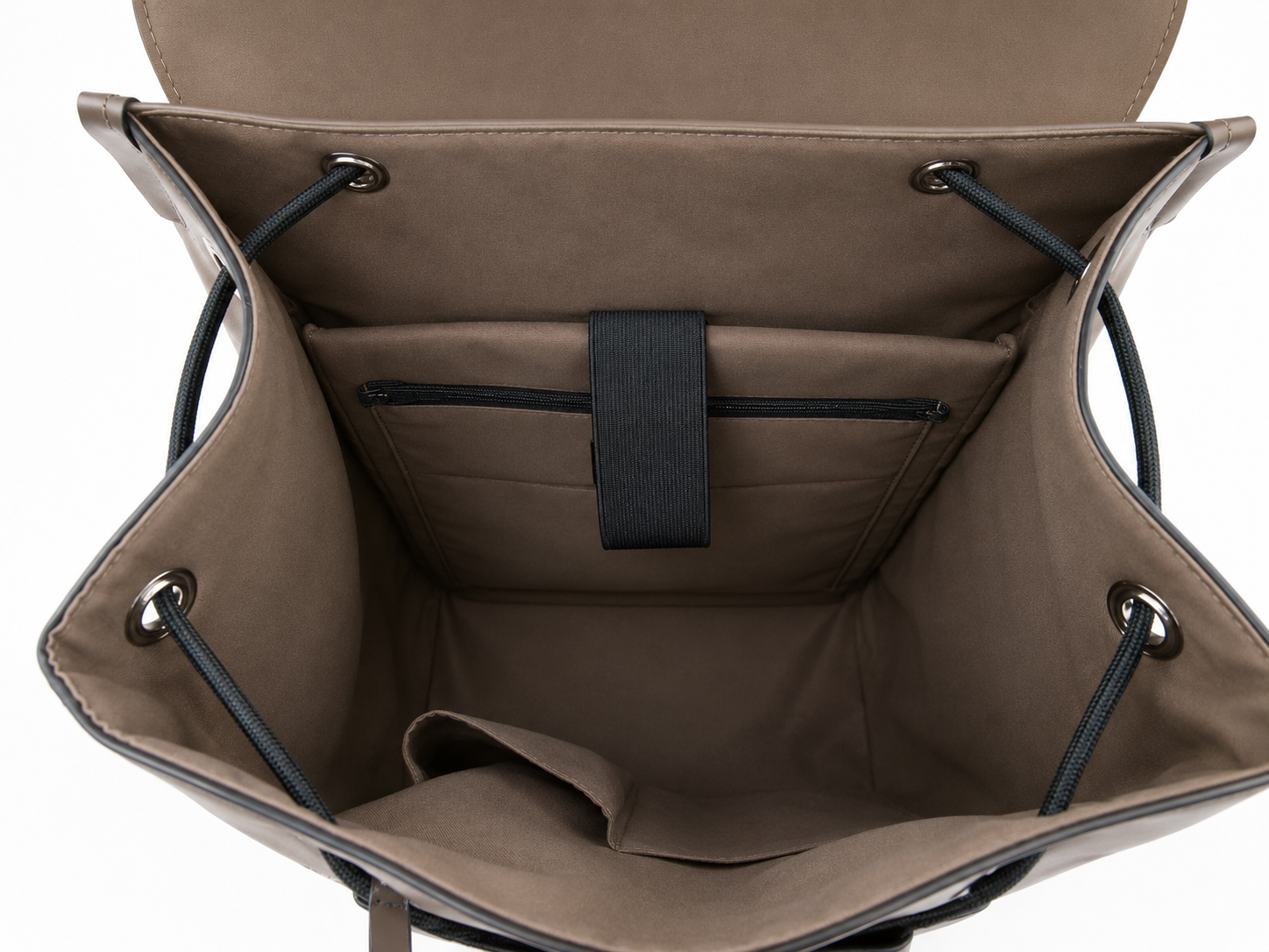MARAVILLO MC306 15.6" Laptop Backpack – Brown , Stylish Professional Design , Spacious Storage , Front & Side Pockets , Business, Travel & Daily Use