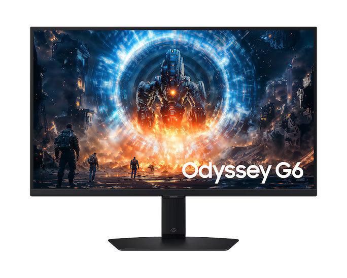 Samsung Odyssey  G6 G60F 27″ QHD 350Hz Gaming Monitor – 1 ms, G-SYNC Compatible, HDR True