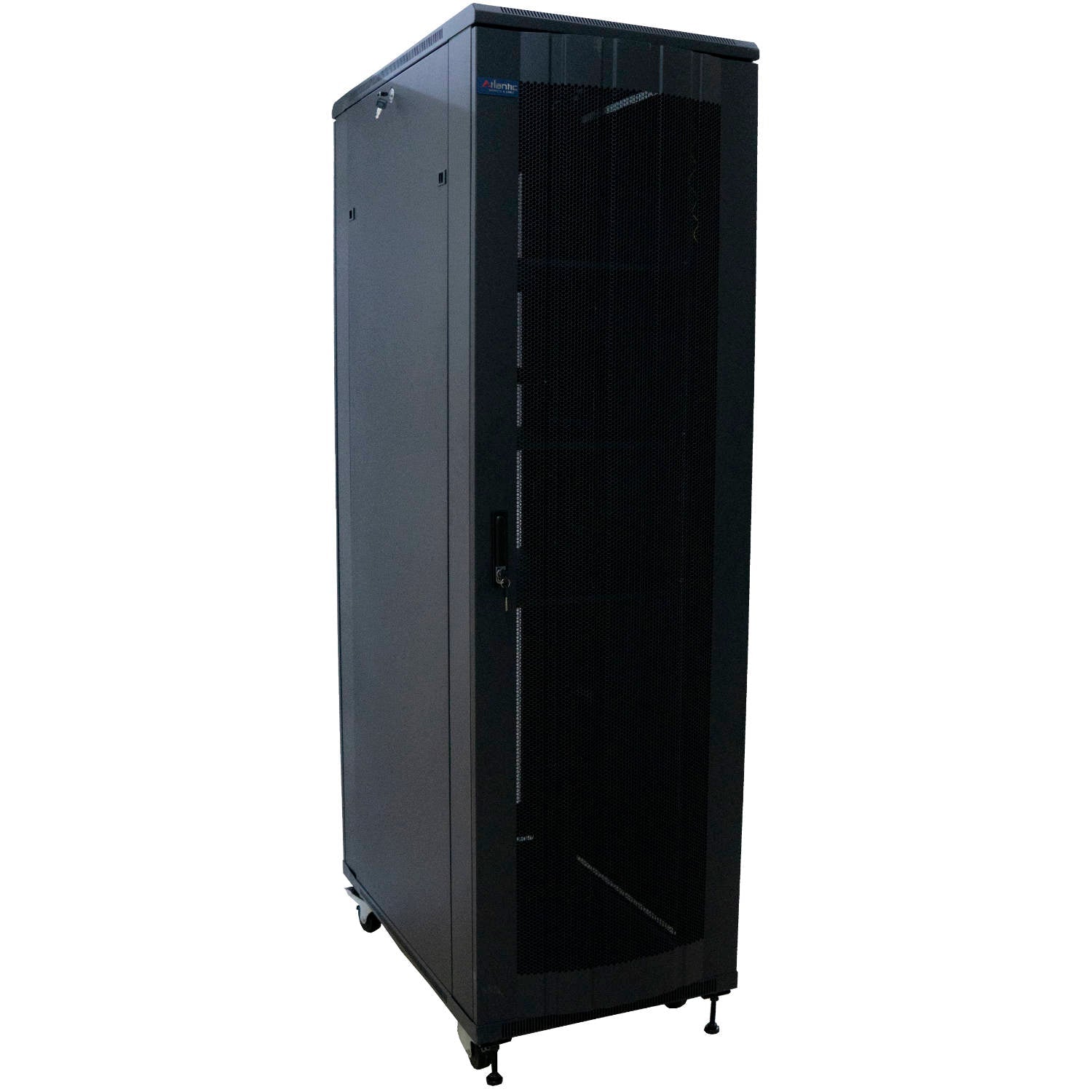 Atlantic Rack Server Cabinet 60cm Extra Wide -100cm Deep Enclosure wit ...