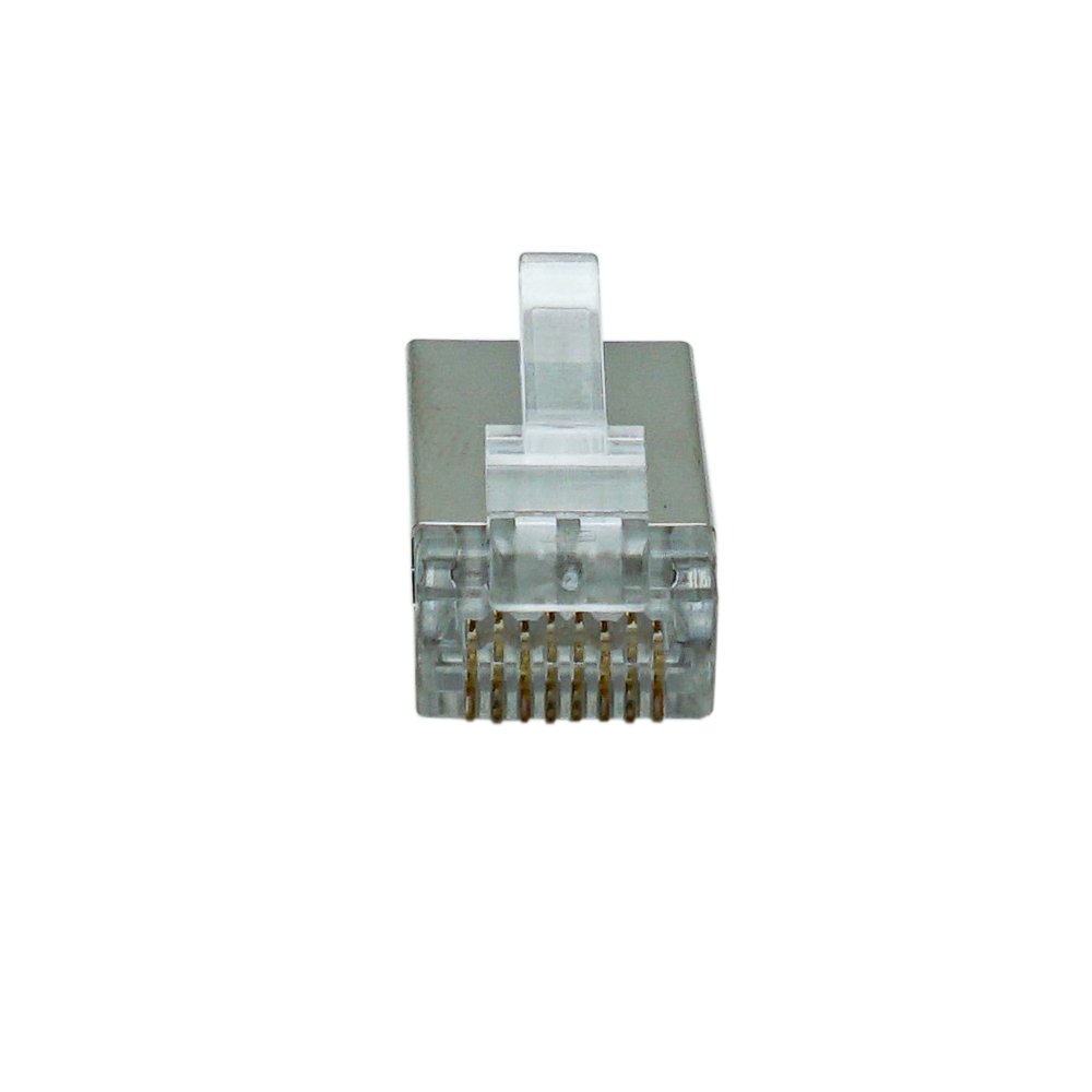 Atlantic Cat6A STP RJ45 Connector – 2 Layer – 1.2mm (50 Pieces)