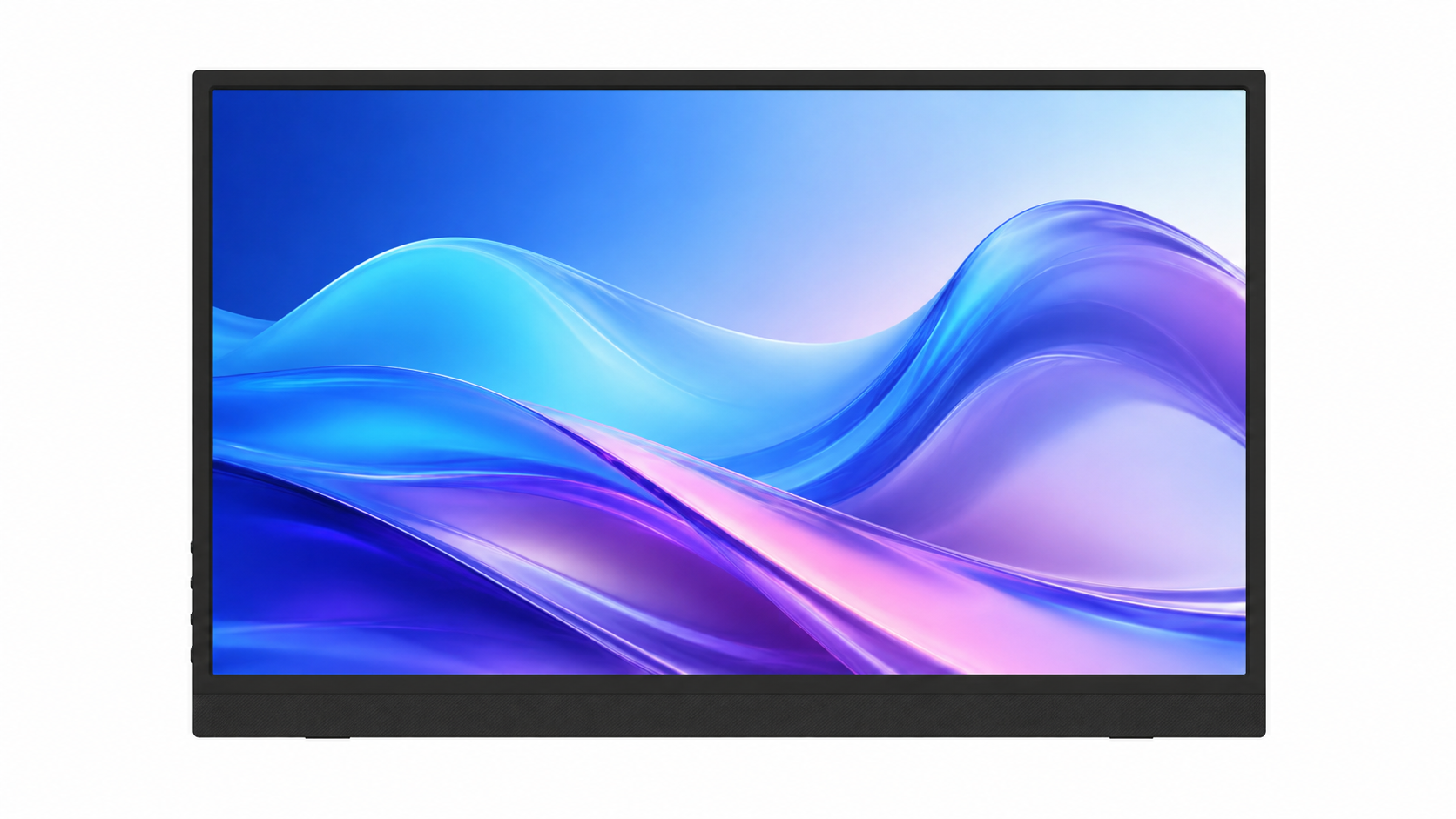 شاشة أفترون المحمولة 15.6 بوصة 156G22YW – عرض فائق النحافة وخفيف الوزن بدقة Full HD 1080p بمعدل تحديث 60 هرتز مع حامل مدمج، متوافقة مع USB-C وHDMI كشاشة ثانية للابتوب والألعاب