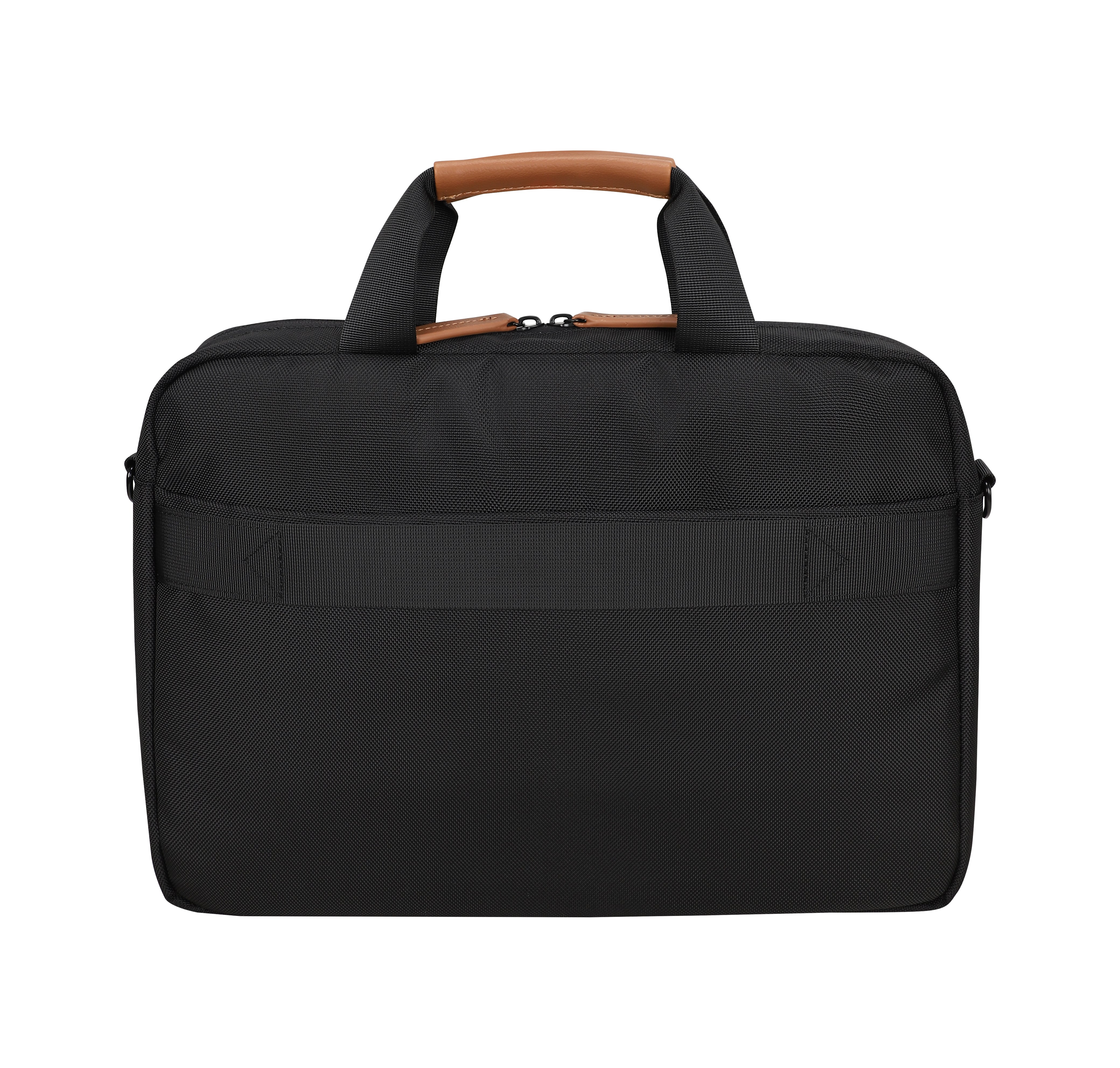 BESTLIFE Strat Briefcase – 14.1″ Laptop, Padded Compartments, Removable Shoulder Strap, Front Pocket