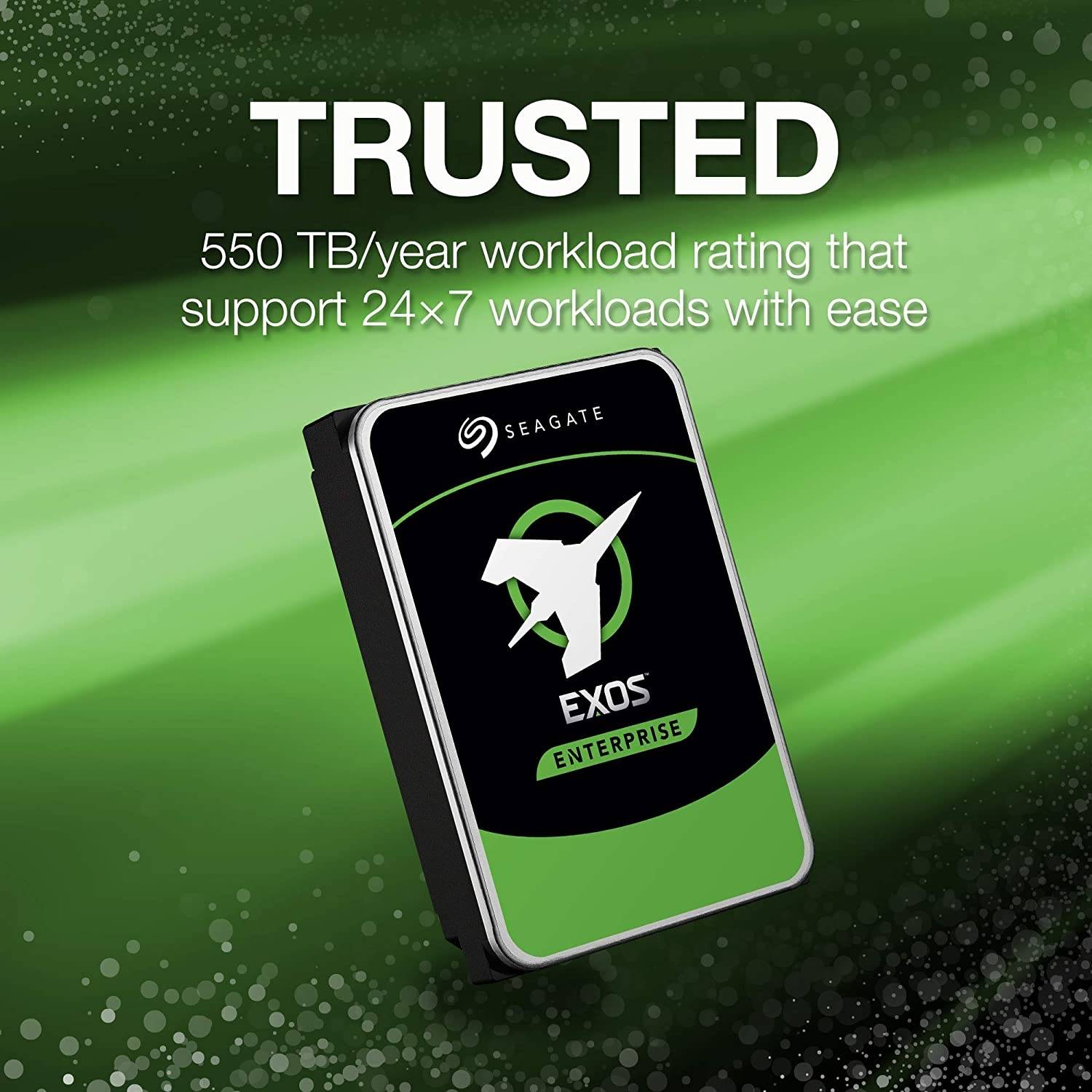 Seagate Exos 7E10 8TB 3.5" SATA 6Gb/s HDD, 7200RPM, 256MB Cache, 263MB/s Transfer Rate,