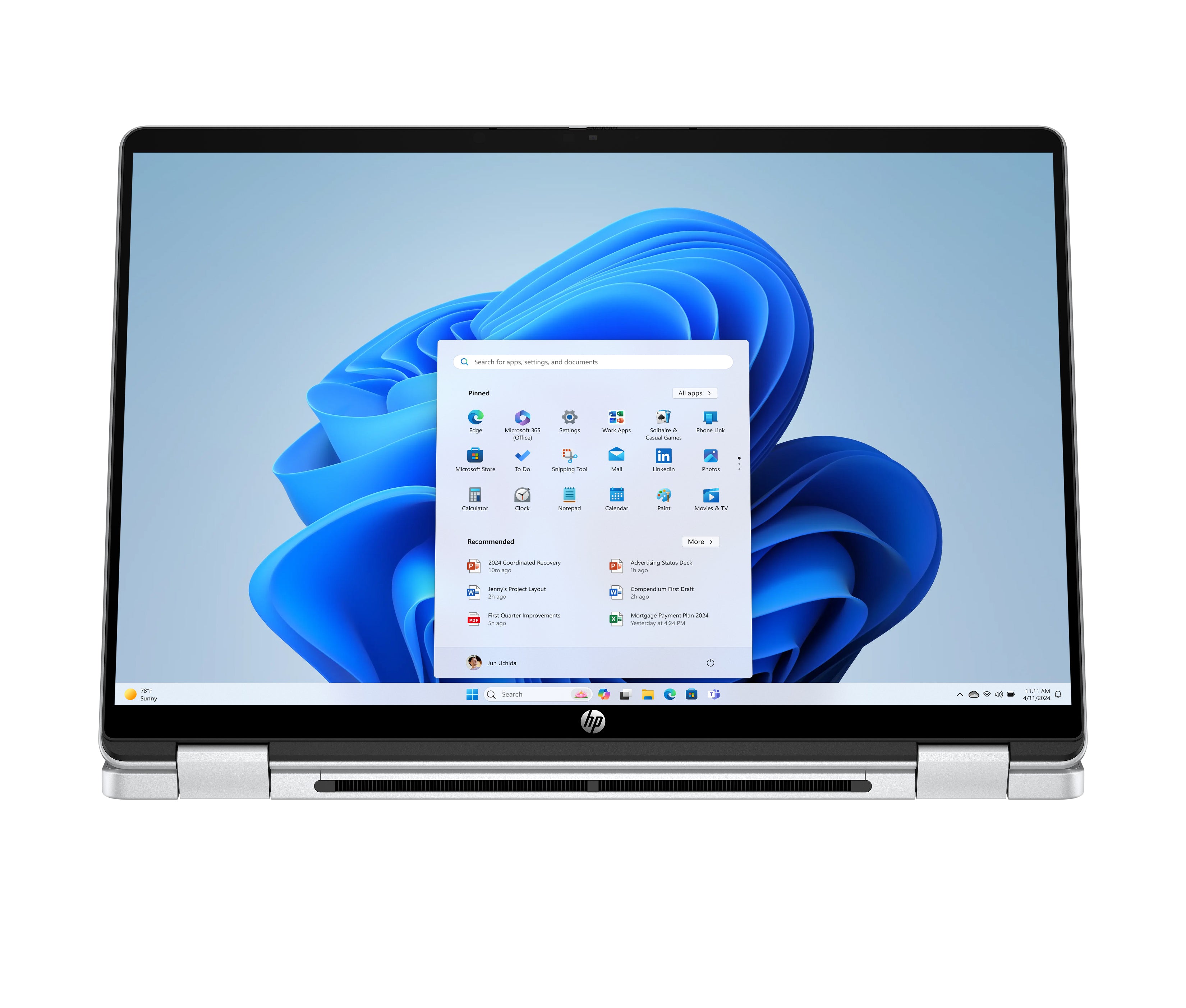 كمبيوتر محمول HP OmniBook 5 Flip 14-fp0013dx - شاشة لمس IPS مقاس 14 بوصة بدقة 2K - معالج Intel Core 5 120U - ذاكرة عشوائية 8 جيجابايت - قرص SSD بسعة 512 جيجابايت - مشاركة - نظام تشغيل WIN 11 PRO K