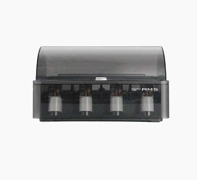 Bambu Lab Automatic Material System (AMS) – Multi-Material Filament Feeder for 3D Printers, Smart Auto-Switching, Humidity-Controlled Storage, Compatible with Bambu X1, P1 Series