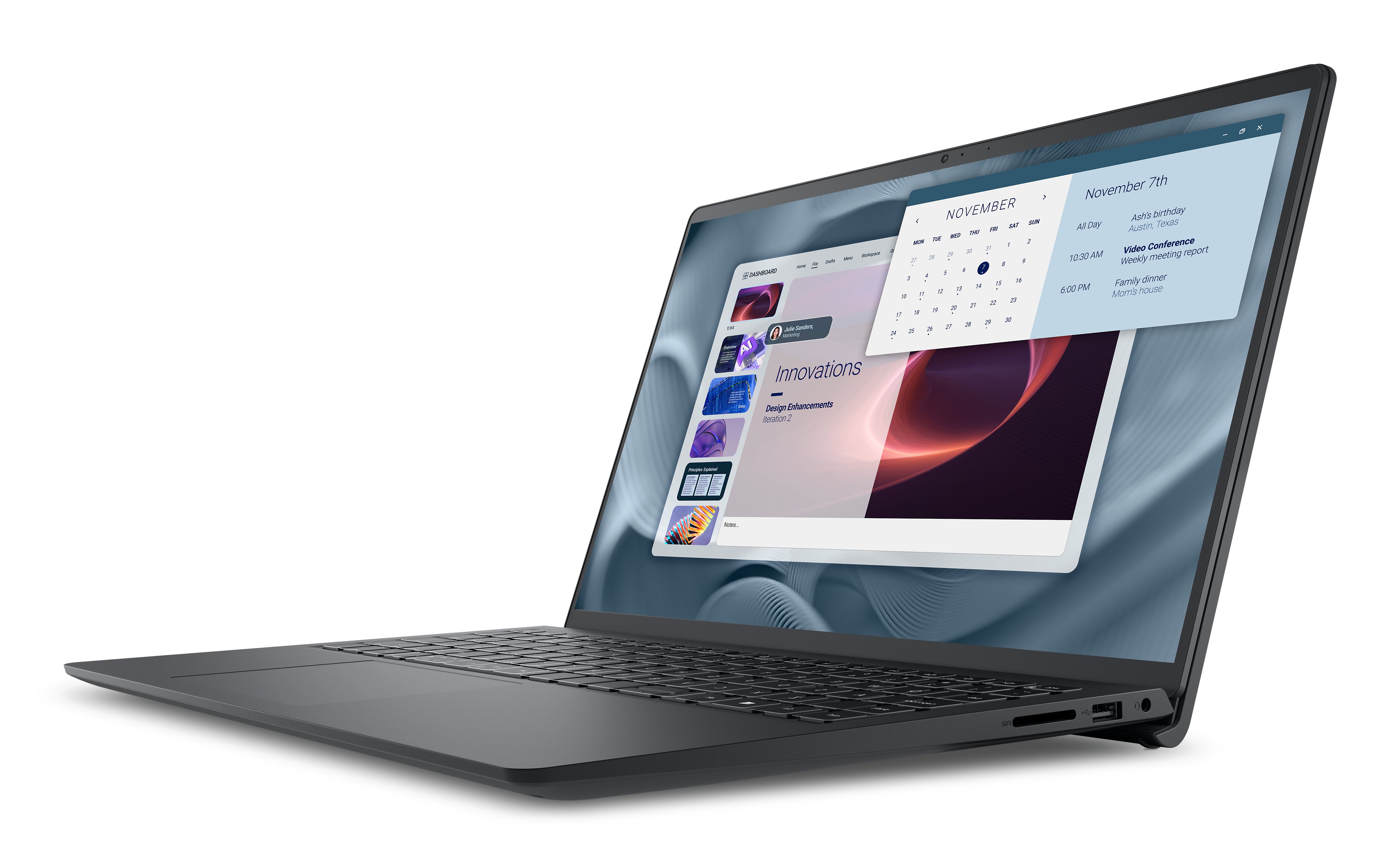 DELL Pro 15 Essential PV15250 PV15250_RPLU_006_P - 15.6" FHD 120Hz - Intel Core i7-1355U - 8GB RAM - 512GB SSD - Shared - WIN 11 PRO K