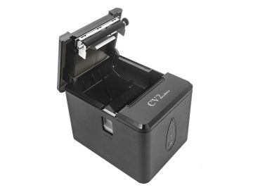 Birch CV2 80mm Thermal Receipt Printer – 300mm/s Print Speed, Auto-Cutter, USB & LAN Interfaces, 128K Buffer, 256K NV Flash, Compact Design