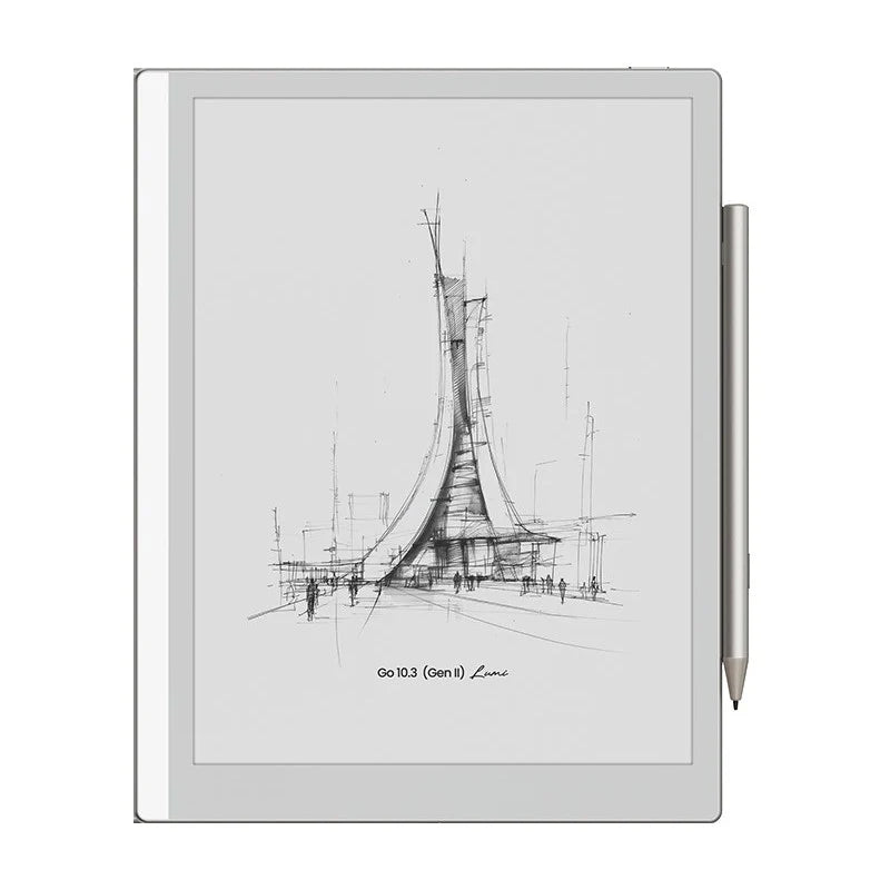 BOOX Go 10.3 Gen II – 10.3” E Ink Tablet with Adjustable Front Light, High-Resolution Display, Note-Taking & Reading Device, Eye-Friendly Paper-Like Screen for Day & Night Use