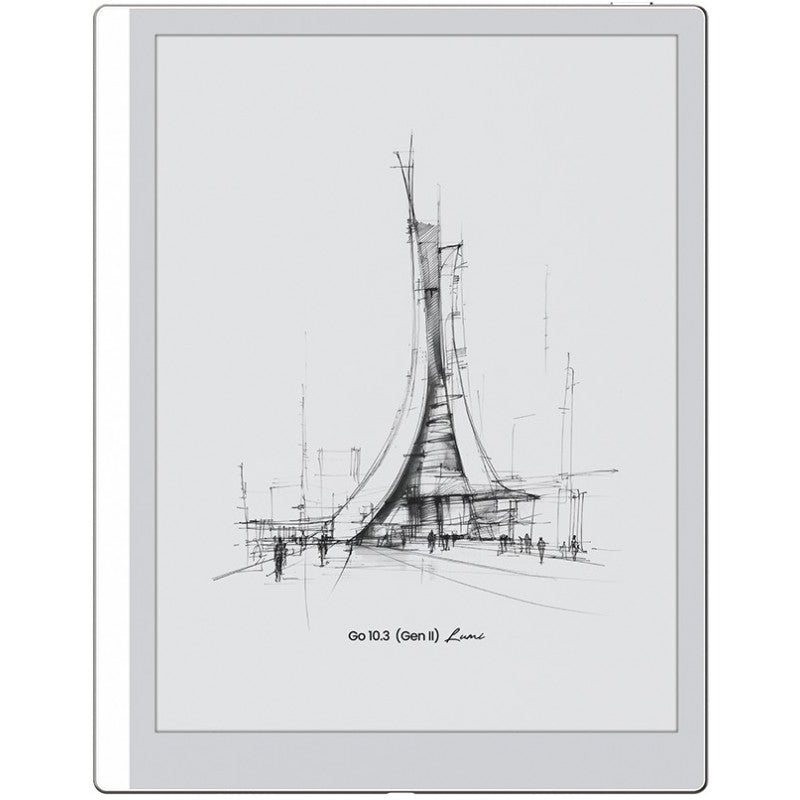BOOX Go 10.3 Gen II Lumi – 10.3” E Ink Tablet with Adjustable Front Light, High-Resolution Display, Note-Taking & Reading Device, Eye-Friendly Paper-Like Screen for Day & Night Use